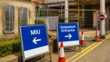 Access routes change at Llandrindod Wells hospital during two-phase entrance refurbishment