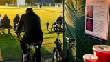 Bexley family pedals for cardiac screening as part of Cricket Week fundraiser