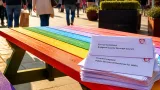 Bridgend Pride files complaints after councillor's post about rainbow picnic table