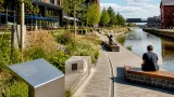 Cardiff’s Canal Quarter wins national prize for pioneering sustainable drainage