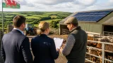 Carmarthenshire farm visit spotlights new support for agriculture amid mounting pressures