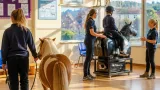 Cheltenham jockey brings horses and hope to special school in Patchway