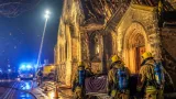 Coffin rescued as major fire severely damages 160-year-old Leicester church
