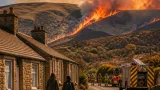 Conwy Mountain blaze: 36 homes evacuated as MS demands urgent Senedd update