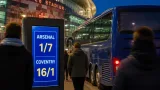 Coventry City prepare for tough test at Arsenal as bookmakers make hosts heavy favourites