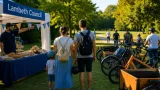Electric cargo bikes draw families to Brockwell Park as council-backed scheme grows