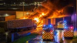 Large HGV blaze in Earlestown sends smoke across Warrington; residents told to keep windows closed