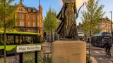 Maid Marian statue installed at £9m city junction in Nottingham