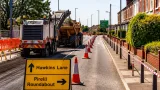 Major £2.3m resurfacing of Derby Road in Burton reaches halfway, road closures planned