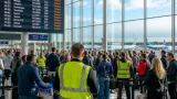 Manchester Airport sees heavy summer traffic as delays affect several flights