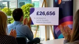 Milton Keynes colleagues double target with £26,656 raised for brain research