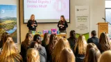 Monmouthshire students lead period dignity drive at Abergavenny conference