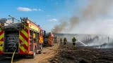 More than 60 open fires in a week as Norfolk crews battle large wildfire