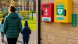 New defibrillator installed at Heyford Park as housing group rolls out life-saving kit