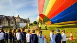 North Somerset pupils get close-up with Fiesta balloon ahead of August showcase