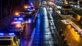 Oldham-area M60 closed overnight after crash and large oil spillage