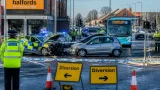 Police car crash shuts Woodland Road in Darlington as buses diverted and traffic snarls
