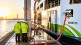 Portsmouth ferries begin using shore power as council-funded system finally goes live