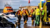RNLI leads multi‑agency rescue at Hartlepool South Pier as patient taken to hospital