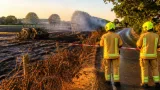 Series of crop and field fires scorches Oxfordshire countryside; school field damaged