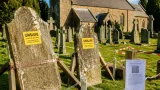 Shropshire parish seeks relatives after two headstones in Hengoed Cemetery classed ‘unsafe’