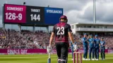 Somerset’s T20 Blast defence ends as Steelbacks seize semi-final at Edgbaston