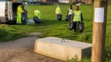 Travellers vacate Yapton village green after police serve eviction notice