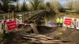 Vandalism forces West Auckland footbridge over River Gaunless to close for safety