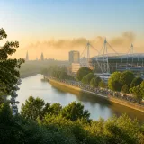 Wildfire smoke drifts from Canada but air quality set to improve for World Cup final