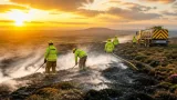 Work continues on Darwen Moor after blaze damages around four hectares