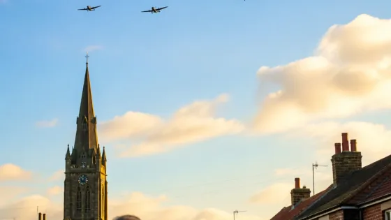 Battle of Britain Memorial Flight to pass over parts of Derbyshire this Saturday
