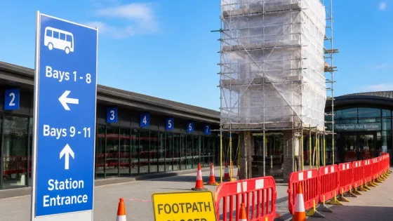 Bridgend bus station clock tower to be refreshed as short-term bay and footpath changes introduced