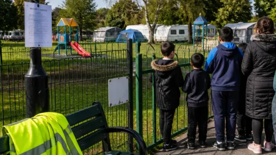 Council seeks court order after travellers’ encampment in Kingswood amid allegations of threats