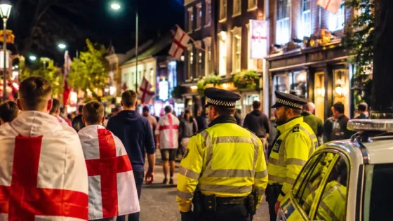 Extra policing across Shropshire as England prepare to face Argentina