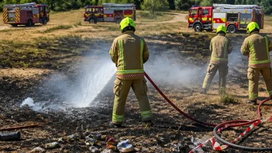 Fire crews tackle 76 deliberate blazes in Stoke-on-Trent as summer risk rises