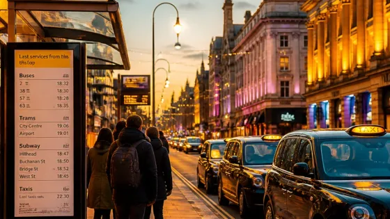 Glasgow City urged to improve post-6pm transport to revive night-time economy