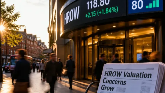 Harrow-linked firm HROW jumps as GF Score flags strong growth but raises valuation questions