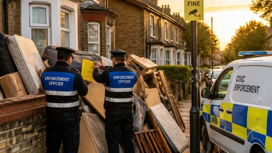 Hounslow sees rise in fly‑tipping despite £1,000 fines and new enforcement team