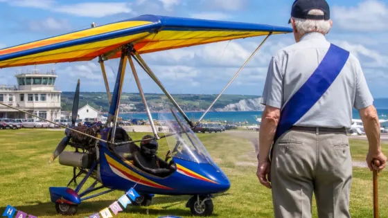 Isle of Wight volunteer, nearing 90, to mark birthday with microlight fundraiser