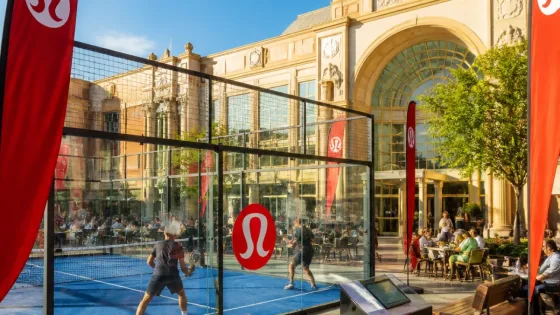 lululemon launches two-week premium padel pop-up at Trafford Centre