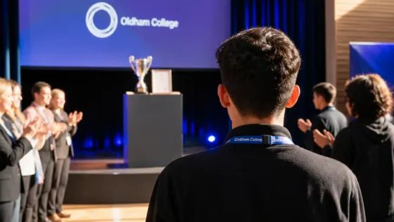 Oldham College student crowned Greater Manchester 16-19 Learner of the Year