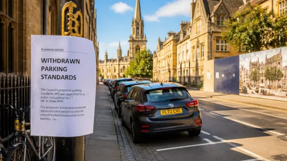 Oxford planners welcome county U-turn on contentious parking standards
