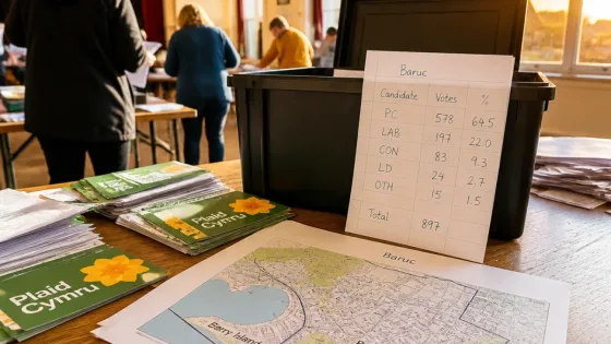 Plaid Cymru captures Baruc seat as Shirley Hodges wins Vale council by-election