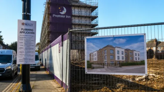 Plans lodged to expand Premier Inn in Bexleyheath and convert Sidcup bungalow into flats