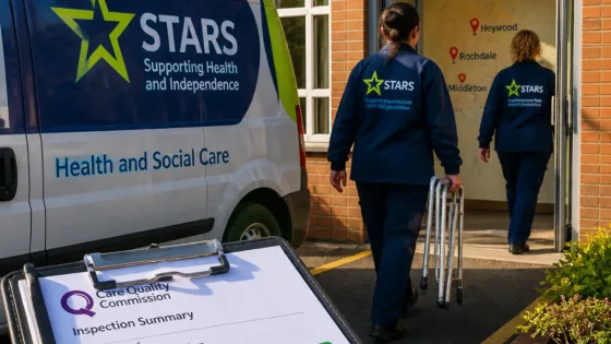 Rochdale’s STARS discharge service rated ‘good’ by CQC after inspection