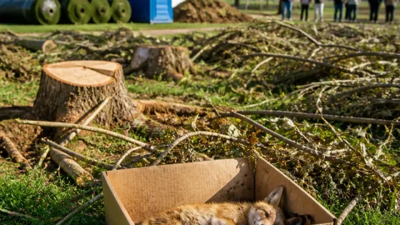 Rutland residents angered after mature trees felled during park upgrade