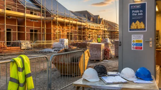 Salford housing site chief wins national quality award at Bellway’s The Putting Green