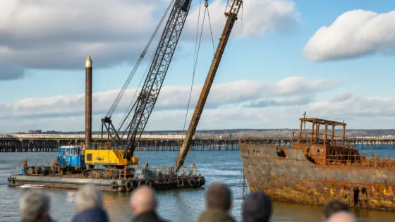 Southend MP urges one SS Richard Montgomery mast to remain in Essex as removal set to begin