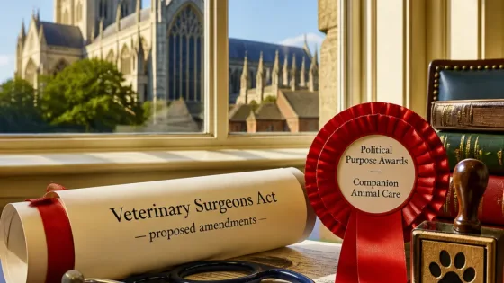 Winchester MP shortlisted for national award after driving animal-welfare law changes