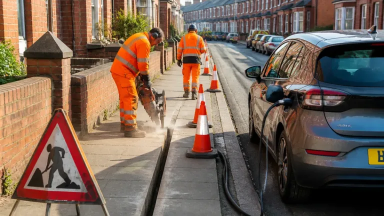 £100 pavement channels to help Blackburn’s terraced homes charge EVs at the kerb